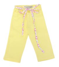 Pescadora de Gabardina con Cinturon de Tela Floreado