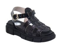 Sandalia charol con Gliter