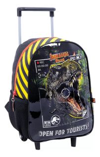 Mochila Con Carro Jardin Jurassic World - 12 Pulgadas