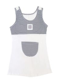 Enterito Rayado Musculosa Pata Corta