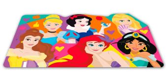 Mantel Individual Holográfico 3D Disney Princesas 
