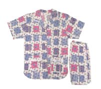 Pijama Varios Abotonado abierto adelante Estampada