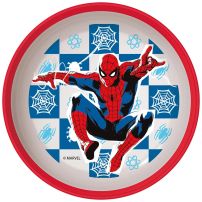 Bowl Antideslizante Apto Microondas Spiderman - Hombre Araña 