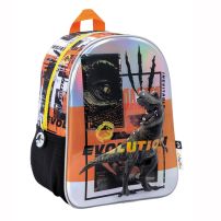 Mochila De Espalda Jardin Jurassic World - Frente Semi Rigido Relieve 3D