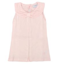 Remera de algodon Sin manga Cuello Baby