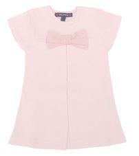  Vestido algodon manga corta bebe