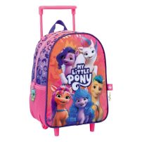 Mochila Con Carro My Little Pony 16 Pulgadas