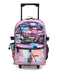 Mochila Carro Holo - Art Life Pink C3 - 17 Pulgadas