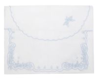 Sábana Catre Colecho Moisés Batista Bordado Premium - 3 Piezas 