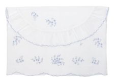 Sabana Moises Alta Costura Con Bordado  A Mano 