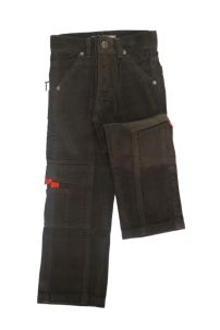 Pantalon de Corderoy con Bolsillo Cargo