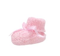 Escarpines Tejido a Mano con Puño Volcado 