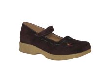 Guillermina Gamuza Bordada Con Velcro