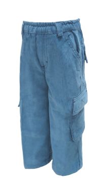 Pantalon de Corderoy con cintura elastizada cargo