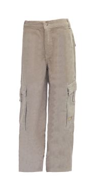 Pantalon de Corderoy con Bolsillo Cargo