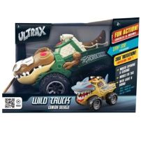 Vehiculo Ultrax Camion Salvaje Cocodrilo - Wild Truck - Movimiento, Luz Y Sonido 