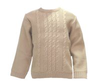Pullover tejido en ocho