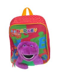 Mochila Con Peluche Barney