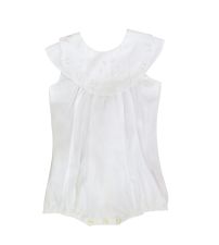 Enteritos Babucha batista cuello bordado 