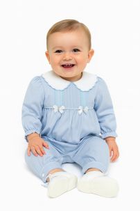 Enteritos Babucha Viyela con alforzado