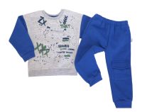 Conjunto De Frisa Buzo Y Pantalon Con Puño