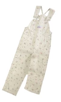 Jardinero largo Gabardina estampado de flores