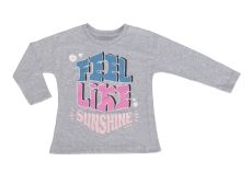 Remera estampada manga larga