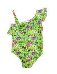 Malla entera estampada