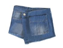 Pollera Pantalon Short Jeans