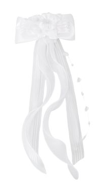 Moño de comunion con organza