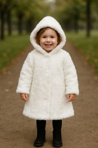 Tapado piel con flores rococo