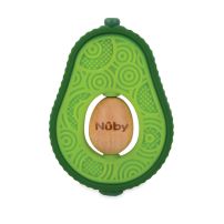 Mordillo Palta Avocado Silicona Y Madera