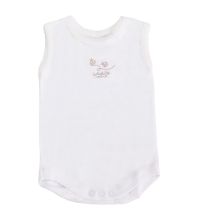 Body sin manga bordado bebe