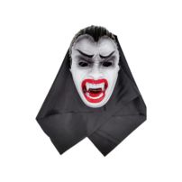 Mascara Careta Dracula Con Capucha De Tela