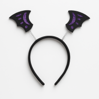 Vincha Halloween Alitas De Murcielago