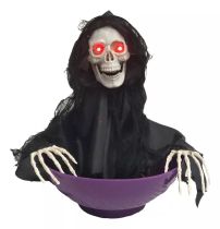 Caramelera Calavera Con Luz Y Sonido