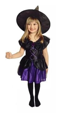 Disfraz De Halloween Brujita - No Incluye Sombrero - Bruja 