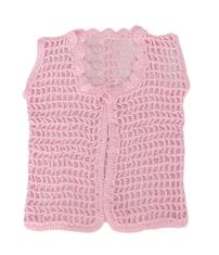 Chaleco de hilo calado crocht