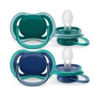 Chupete Ultra Air Silicona 6-18m Meses BPA FREE x2