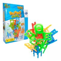 Balance Chairs - Juego De Equilibrio para apilar Sillas - El que tira todo, pierde