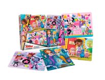 Puzzle Rompecabezas Disney Junior Varios Personajes 4 en 1: 12, 18, 24 y 36 Piezas