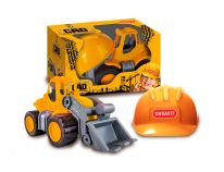 Camion Excavadora Pala Mecanica Con Casco