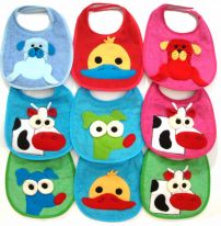 Babero Toalla Cara De Animal GRANDE