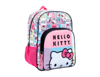 Mochila De Espalda Hello Kitty - Con Bolsillo Frontal - 14 Pulgadas