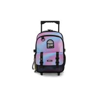 Mochila Con Carro Tornasol Light Purple - 17 Pulgadas 
