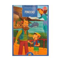 Libro Pinocho - Mis Cuentos Adorados - Tapa Blanda - Imprenta Mayúscula