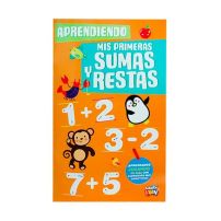Libro Aprendiendo Mis Primeras Sumas Y Restas - Tapa Blanda 