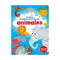 Libros Las Mejores Preguntas Y Respuestas Sobre Animales - Tapa Dura - Con Solapas 