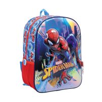 Mochila Espalda Spiderman Hombre Araña - 14 Pulgadas 