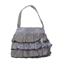 Cartera tela con volados 